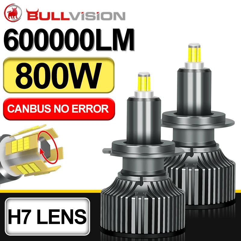 3D 360 LED Canbus CSP 800W 600000LM H3 H11 H1 HB3 9005 HB4 9006 9012 HIR2 ڵ Ʈ ,  6500K Ȱ, 72PCs